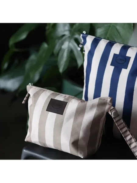 La Millou kozmetička torbica za djecu STRIPES BEIGE bež