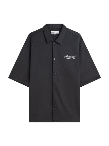 Bershka Košile černá bílá