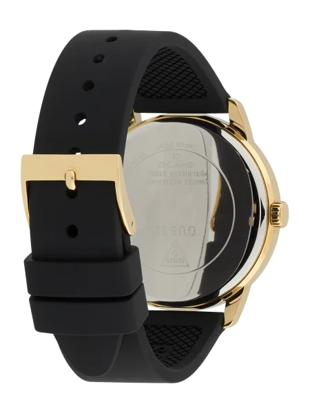 GUESS Ceas analogic CHANDLER auriu negru