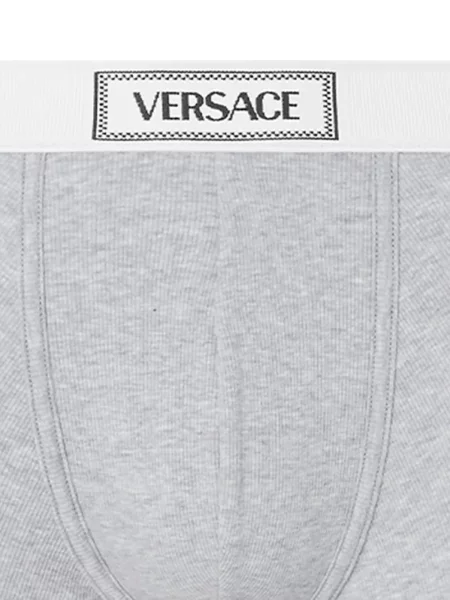 Briaunotas bokseriai Versace pilka