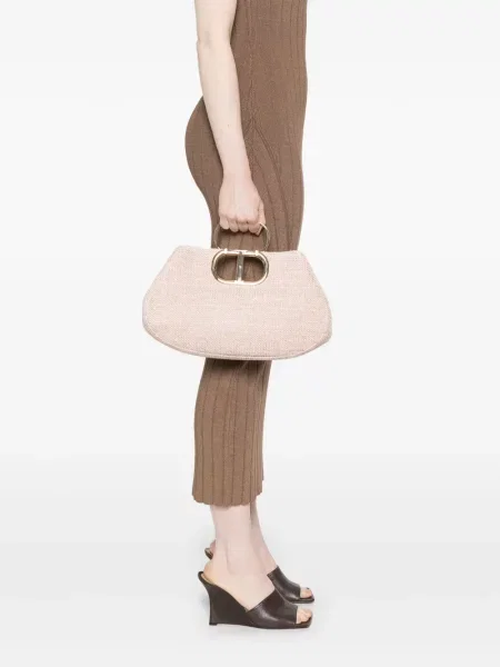Geantă shopper Twinset roz
