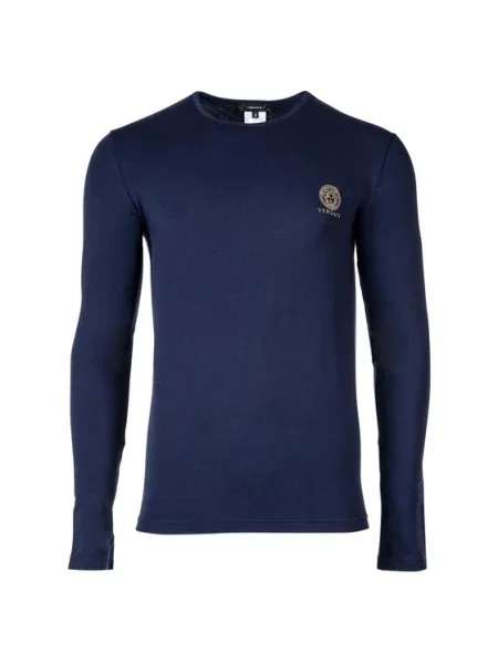 Hosszú póló Versace sötétkék