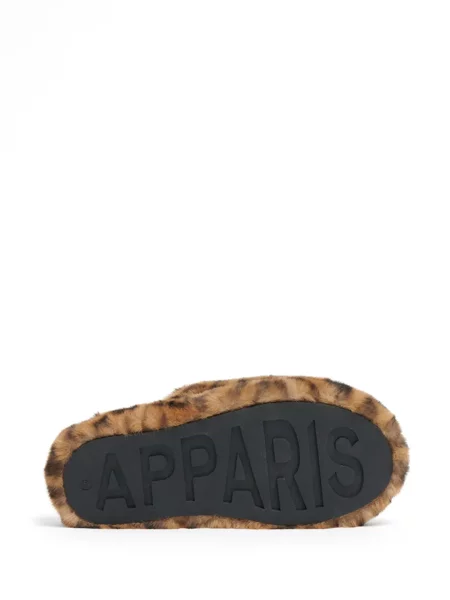 Παντούφλες σπιτιού Apparis καφέ