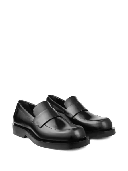 Pantofi loafer Jimmy Choo din piele negru