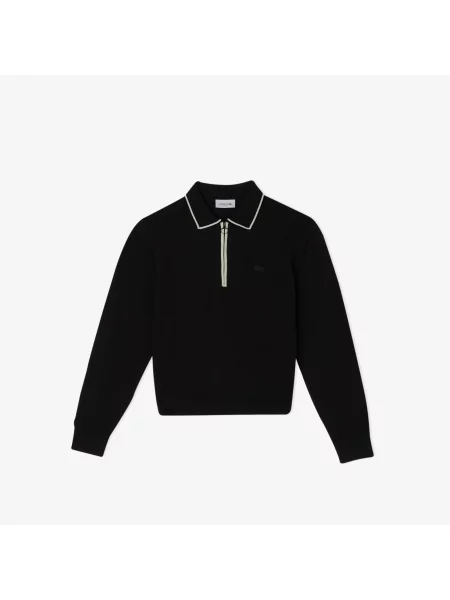 Классический свитер Lacoste черный