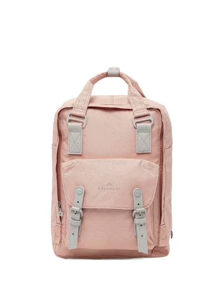 Rucsac Doughnut cu model floral cu cataramă roz