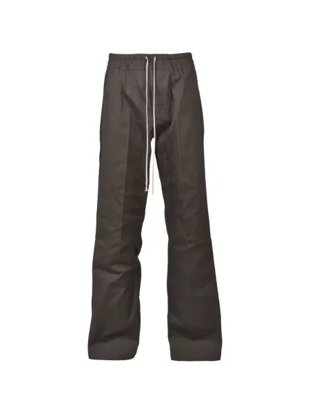 Pantaloni Rick Owens cu cordon gri
