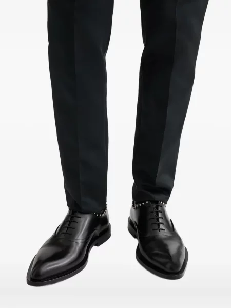 Ниски обувки Jil Sander кепър черно