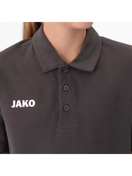 Koszulka polo dla dzieci Jako Base szara