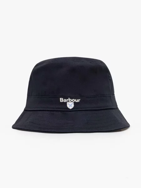 Klobuk Barbour Cascade Bucket Hat modra
