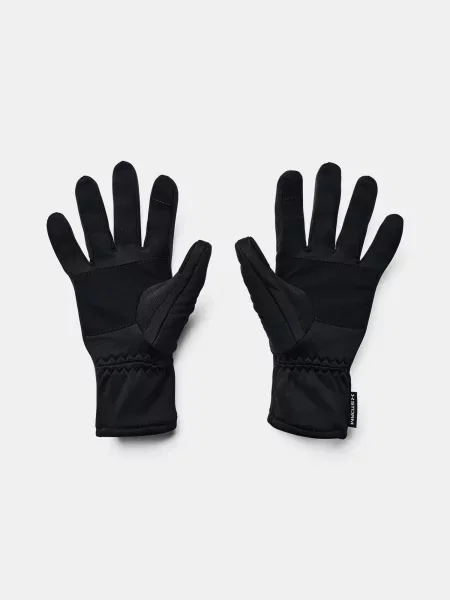 Mănuși Under Armour din fleece negru