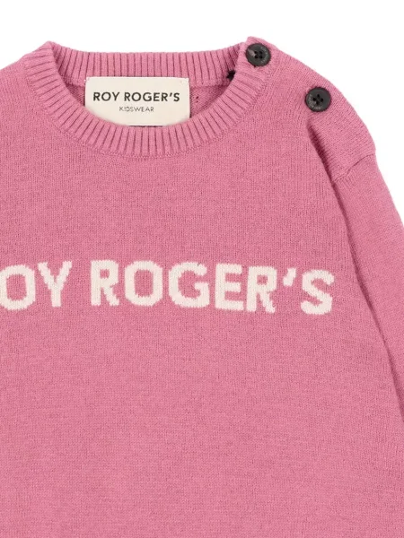 Sweter dziecięcy Roy Rogers różowy