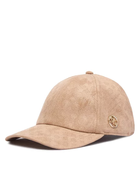 Бейсболка Guess бежевий