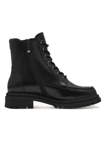 Pantofi Tamaris cu șireturi negru