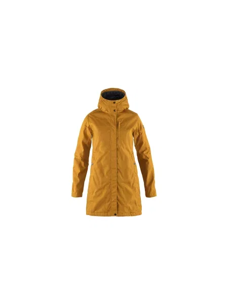 Fjällräven Kiruna Padded Parka W Kobiety Kurtki Fjällräven Size: XS żółty