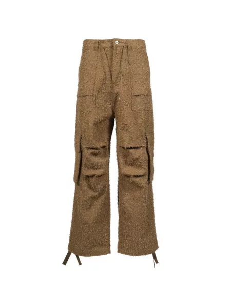Pantaloni Filth zdrențuiți maro