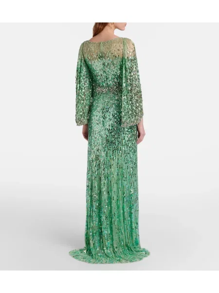 Rochie Jenny Packham verde