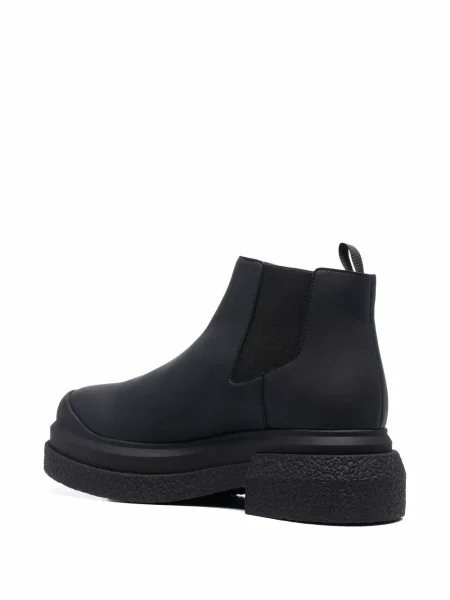 Cizme scurte Stuart Weitzman cu platformă negru