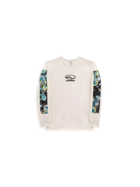 Vans Anaheim Space Galaxy L/S Mężczyźni Koszulki Vans Size: XL biały