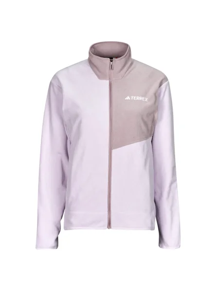 Fleecová bunda Adidas Terrex biela