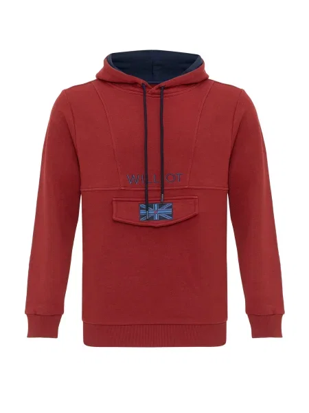 Williot Tréning póló HENRY tengerészkék / bordó