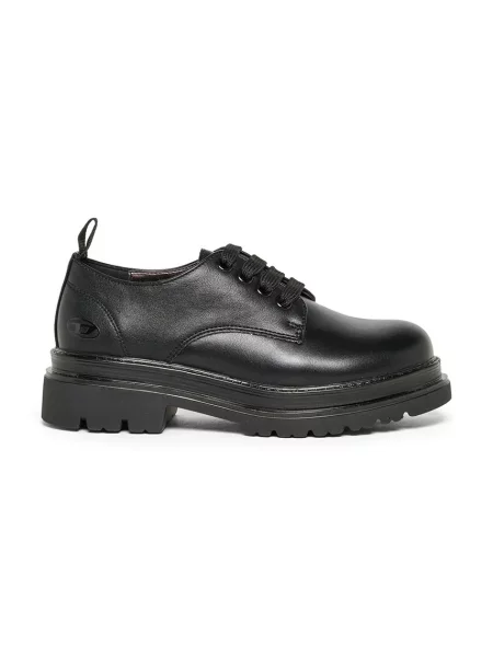 Diesel pantofi pentru copii D-DERBL-PU DRESSY SHOE negru