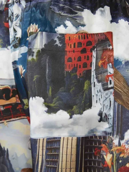 Pantaloni scurți Off-white alb