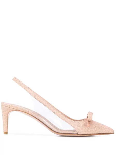 Pantofi cu toc Red(v) slingback roșu