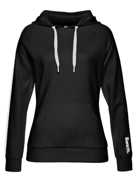 BENCH Majica črna bela