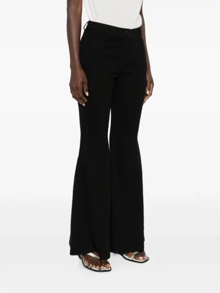 Pantaloni Moutaki evazate negru