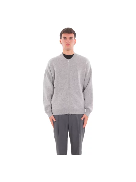 Sweter Daniele Fiesoli wełniany szary