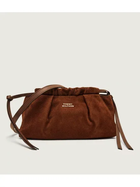 Geantă Tommy Hilfiger maro