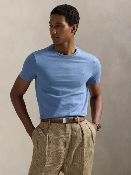 Tričko Polo Ralph Lauren modrá