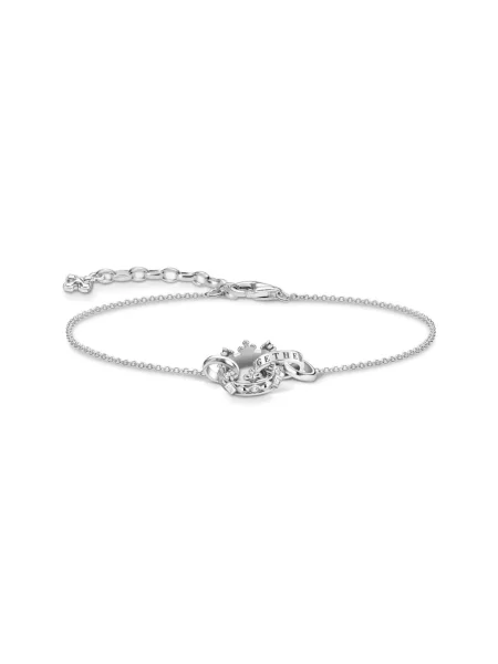 Bransoletka Thomas Sabo z cyrkonem szara