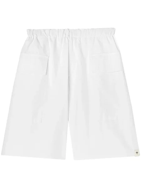 Pantaloni scurți cargo Jil Sander alb