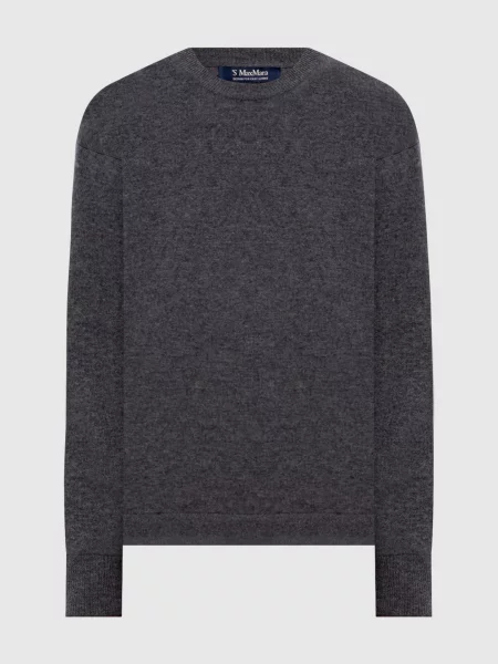 Джемпер NEBBIE з вовни і кашеміру Max Mara сірий