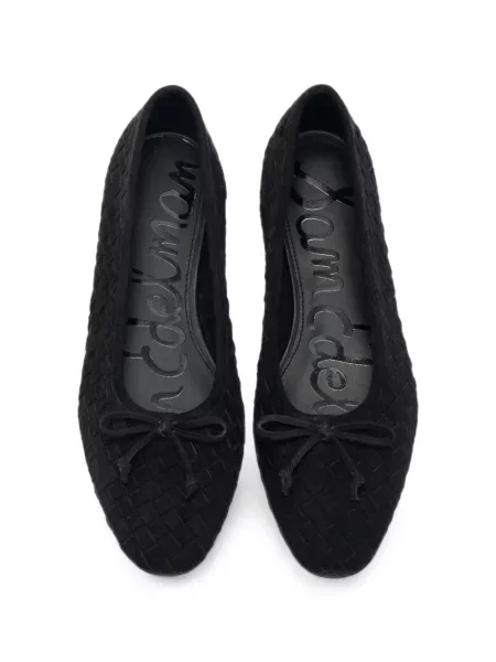 Balerini Sam Edelman din piele de căprioară negru
