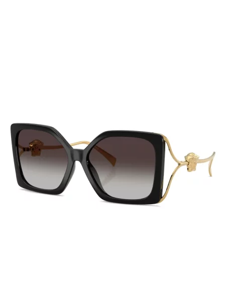 Ochelari de soare pătrați Versace Eyewear negru