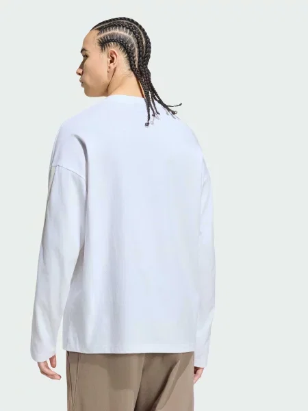 Лонгслів adidas білий