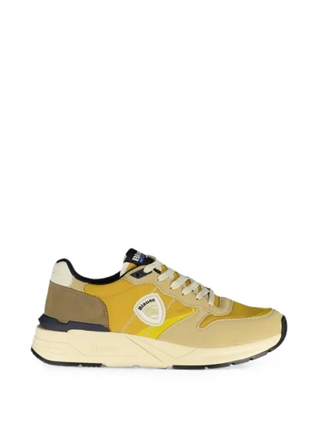 Sneakerși Blauer cu autograf galben