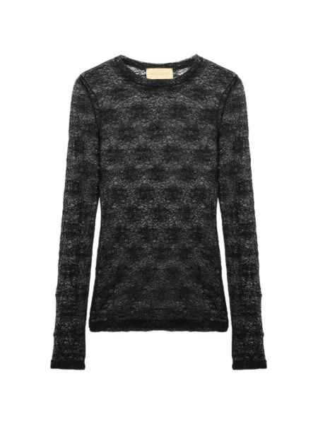 Lung tricou Momoni negru