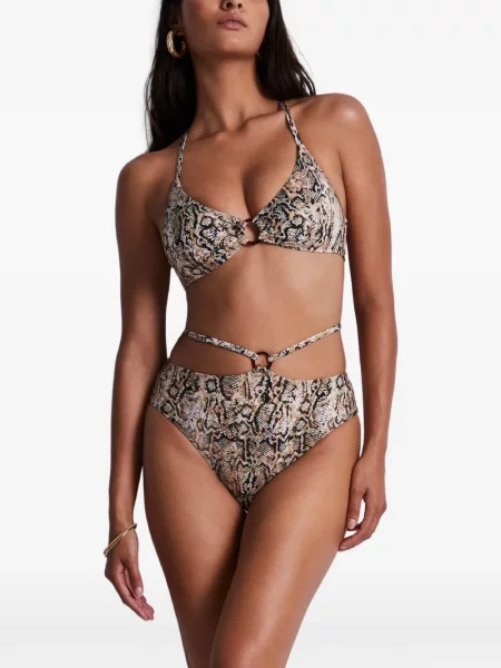 Bikini Aubade cu imagine cu model piele de șarpe