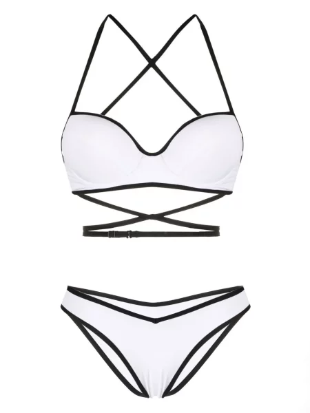 Bikini Noire Swimwear alb