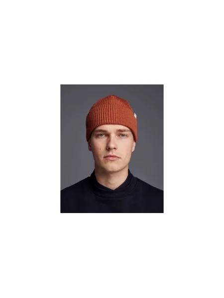 Makia Merino Beanie Brown Unisex Nakrycia głowy Makia Size: One size brązowy