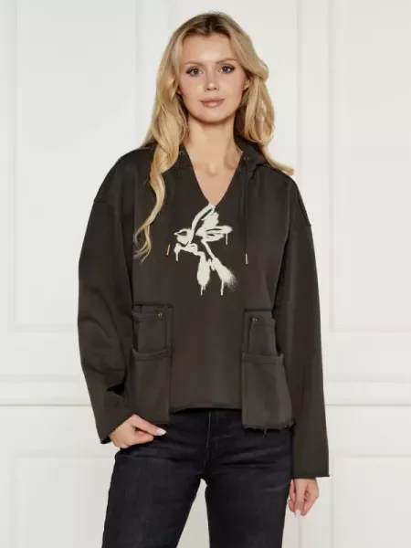 One Teaspoon Hanorac | Oversize fit kaki