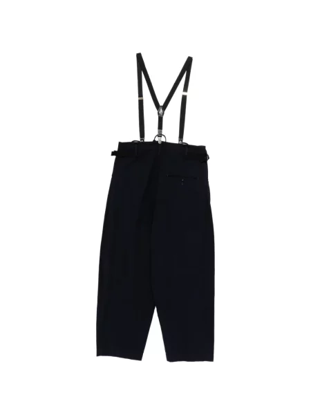 Pantaloni Y's cu bretele albastru