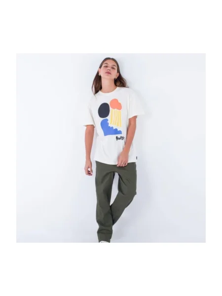 Tricou Hurley alb