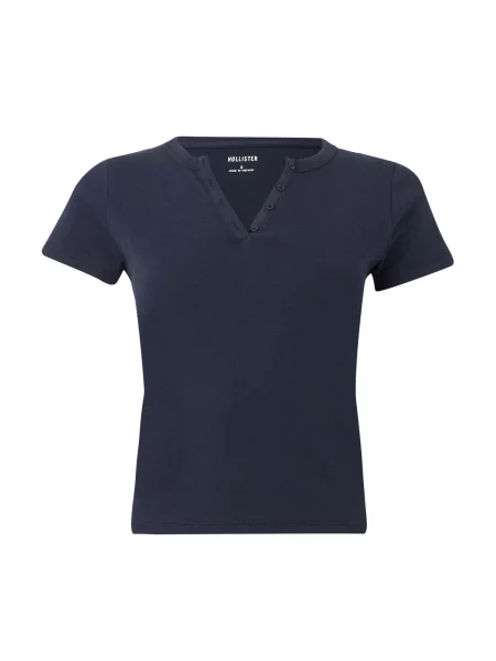 HOLLISTER Tricou bleumarin