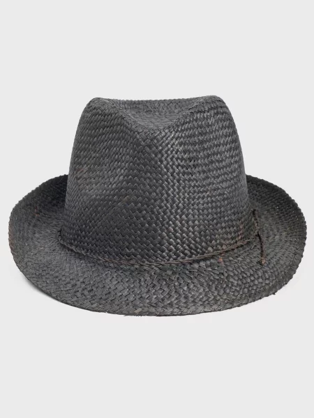 Le Comptoir de la plage Капелюх Borsalino_NOI Унісекс Солома чорний