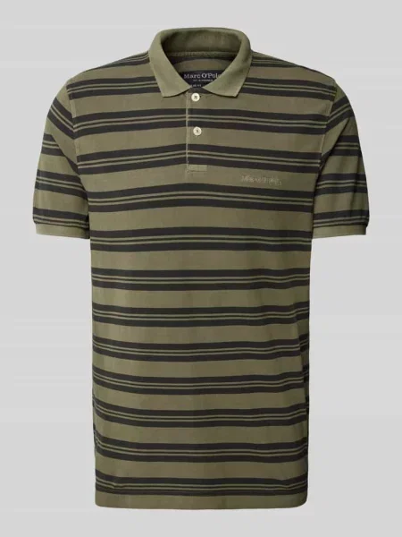 Koszulka polo o kroju regular fit z bawełny pika Marc O'polo